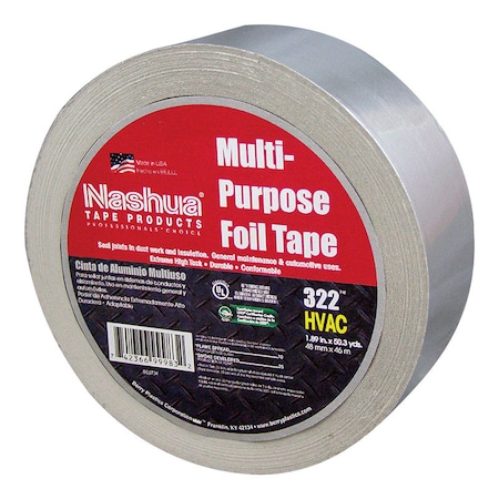Nashua Nashua 1.89 in. W X 50.3 yd L Silver Foil Tape 1541239